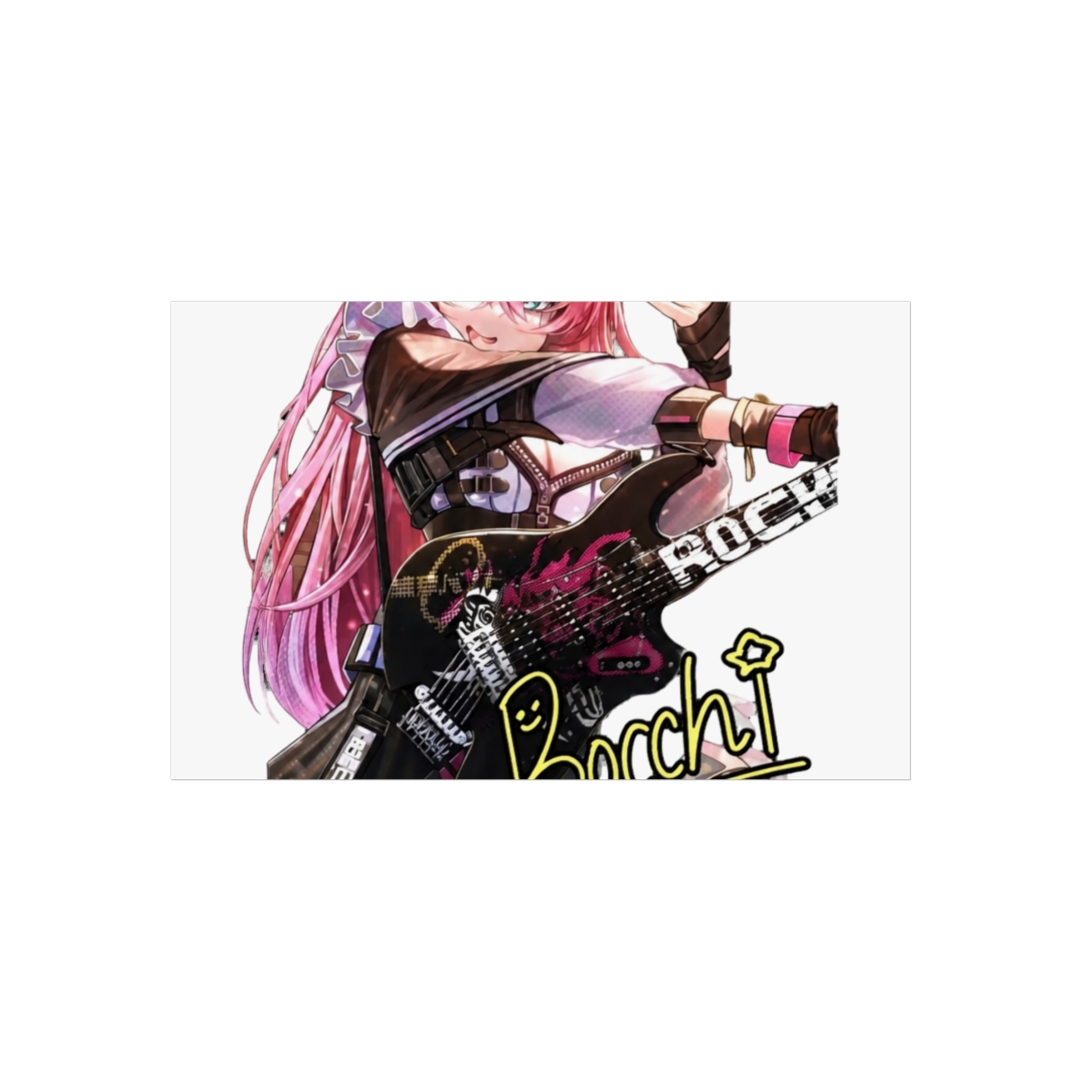 New Hitori Gotoh Anime B-Bocchi The Rock Wall Art | Bocchi the Rock! - alternate angle 5, merchandise
