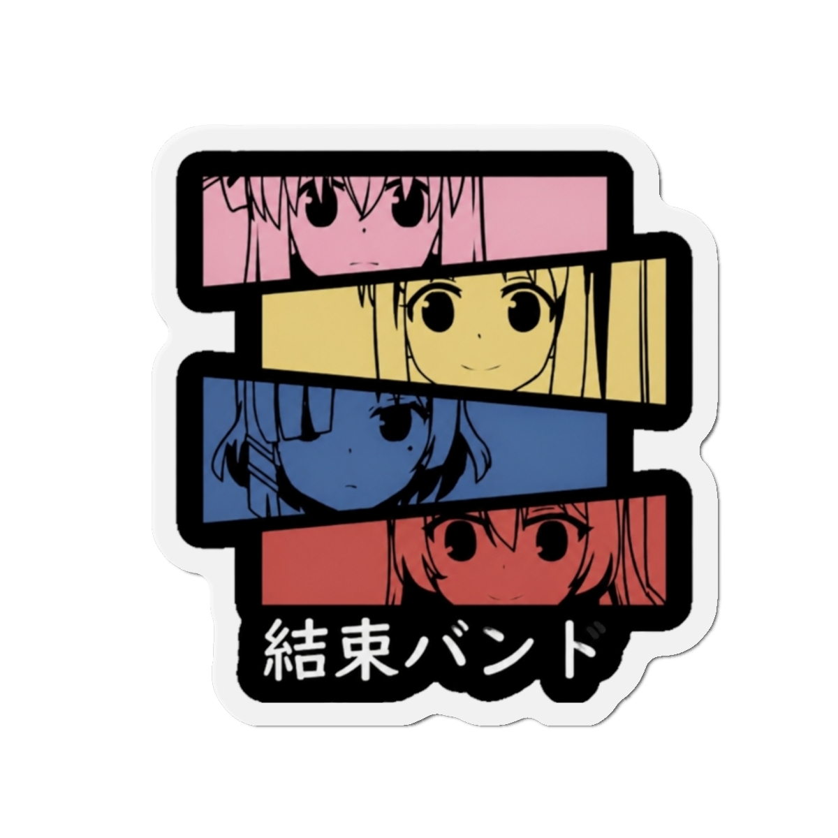 BOCCHI THE ROCK! - Kessoku Band Magnet - alternate angle 3, merchandise